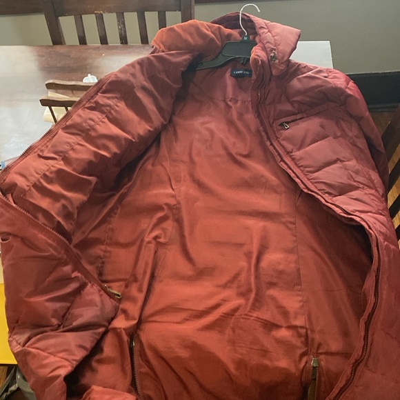 Lands End Shimmer Down Coat - Picture 4 of 5